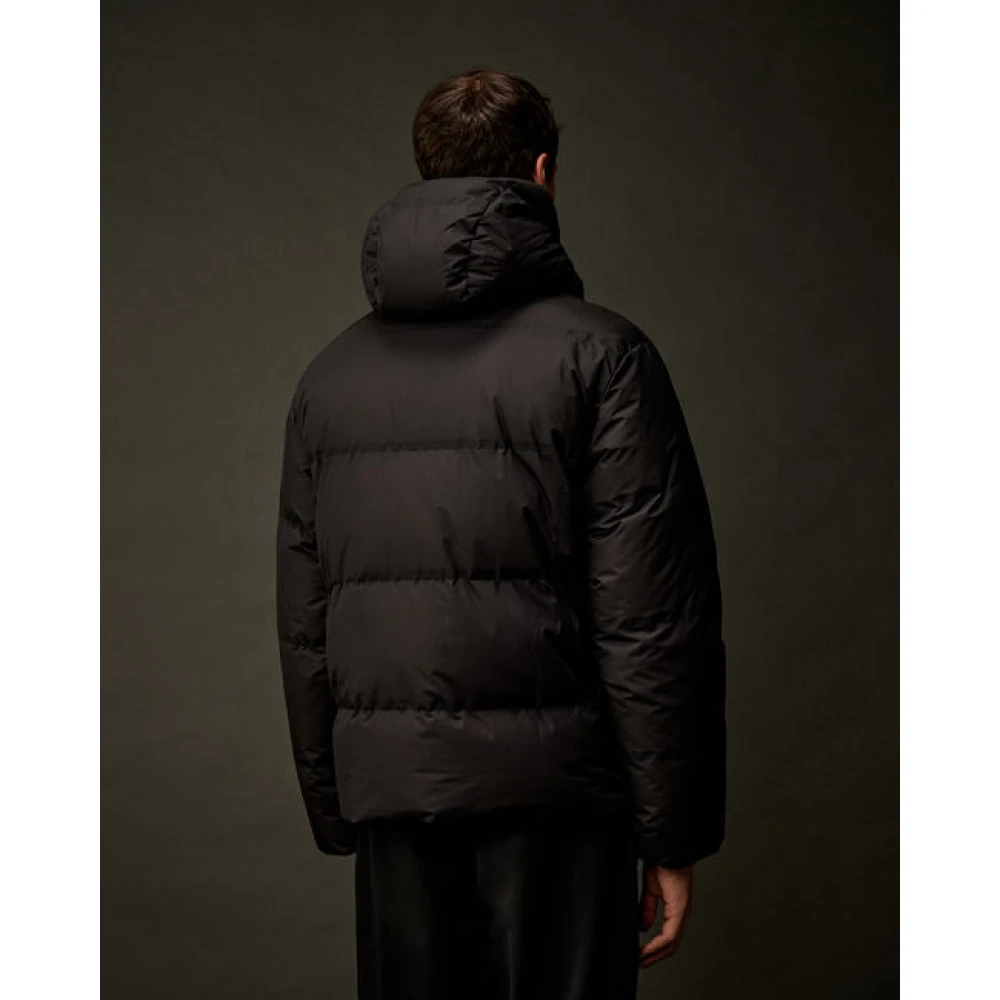 C.P. Company Zwarte Donsjas Regular Fit Black Heren