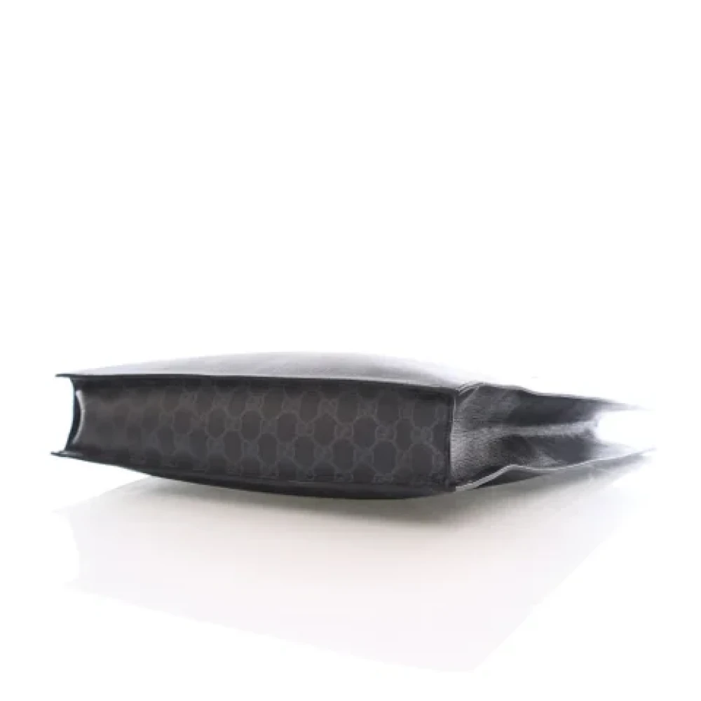 Gucci Vintage Pre-owned Coated canvas gucci-bags Black Dames