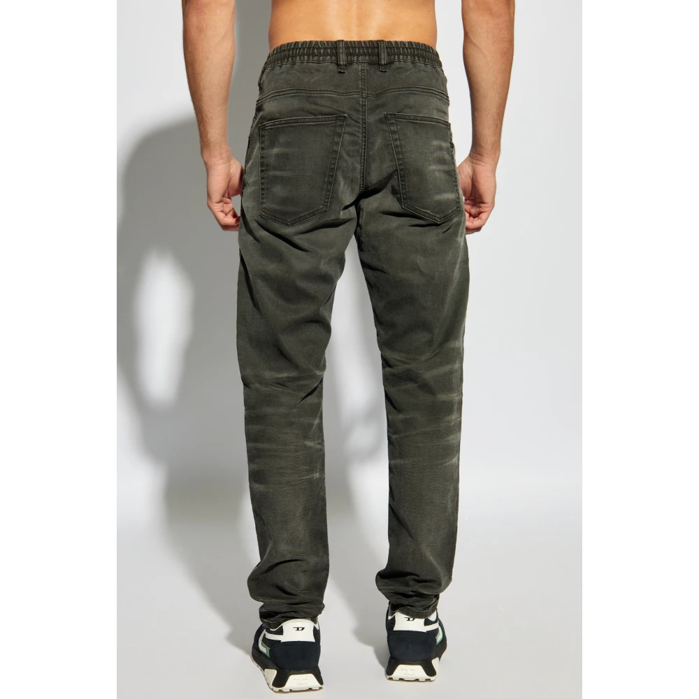 Diesel Broek `2032 D-Krooley-B` Black Heren