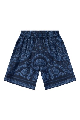 barocco-silk-shorts-in-navy-blue