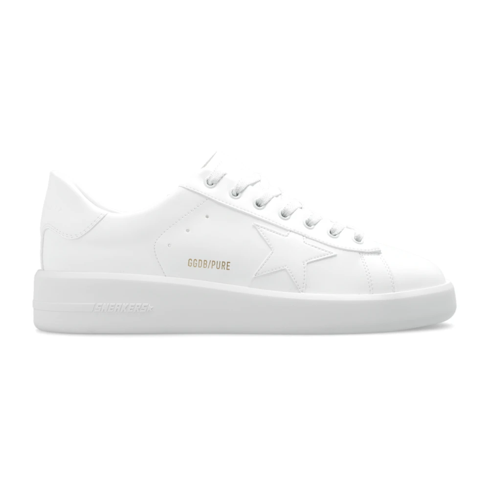 Golden Goose Men's White Sneakers, 11 Uk, Lace-Up Trainers