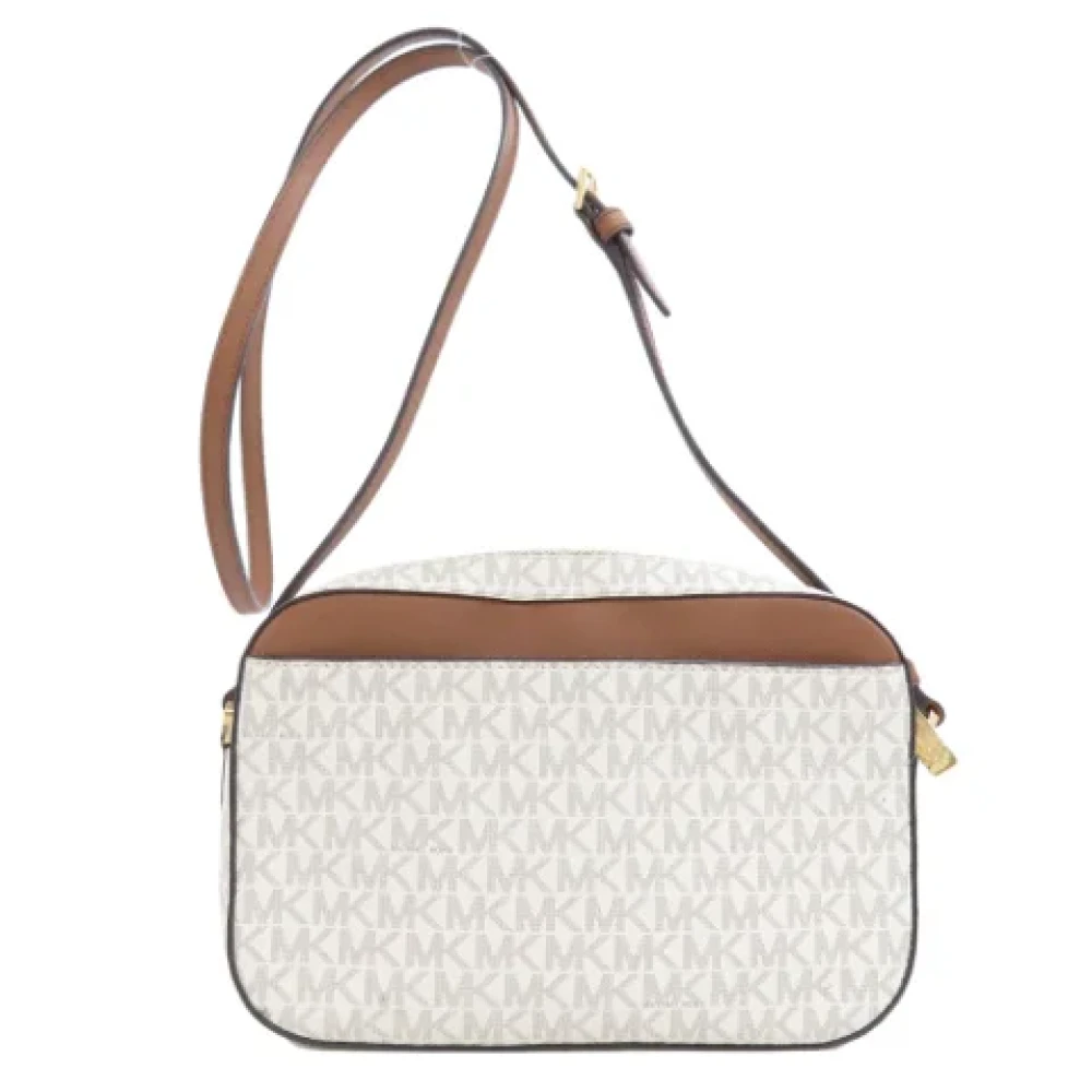 Michael Kors Pre-owned Plastic shoulder-bags White Dames