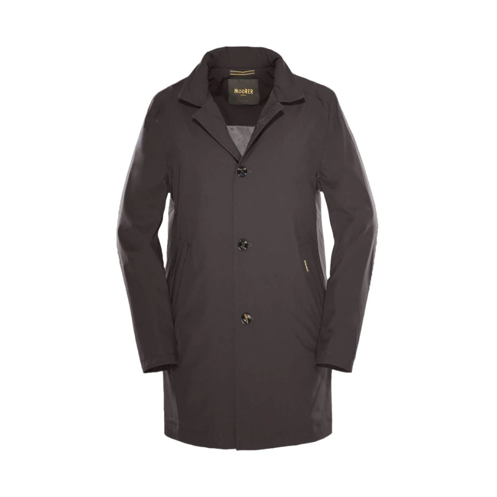 Coats > Single-Breasted Coats - - Moorer - Modalova