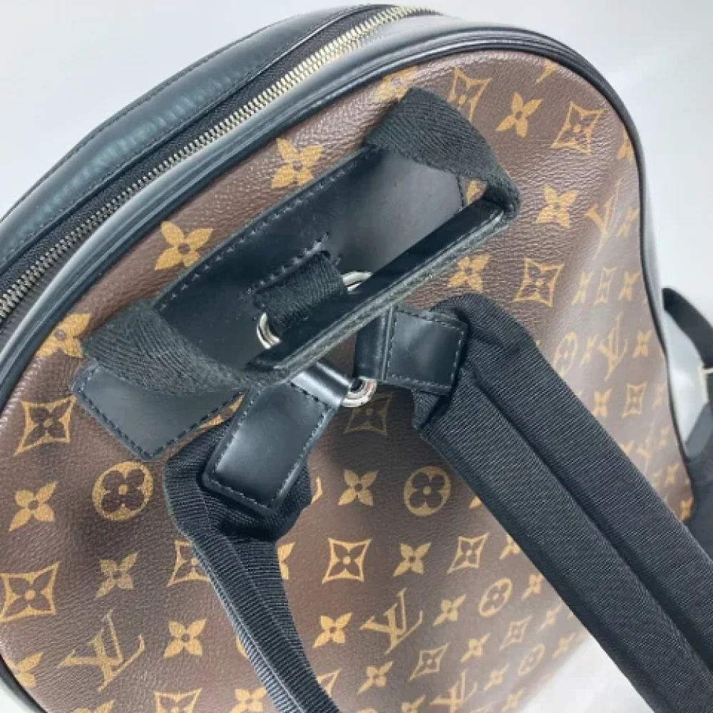 Louis Vuitton Vintage Pre-owned Fabric shoulder-bags Brown Heren