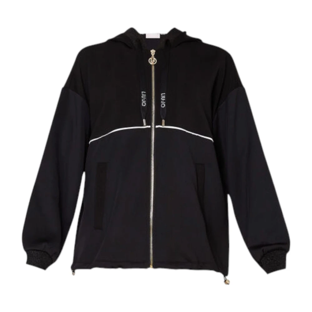 Liu Jo Dames Zip Hoodie Black Dames