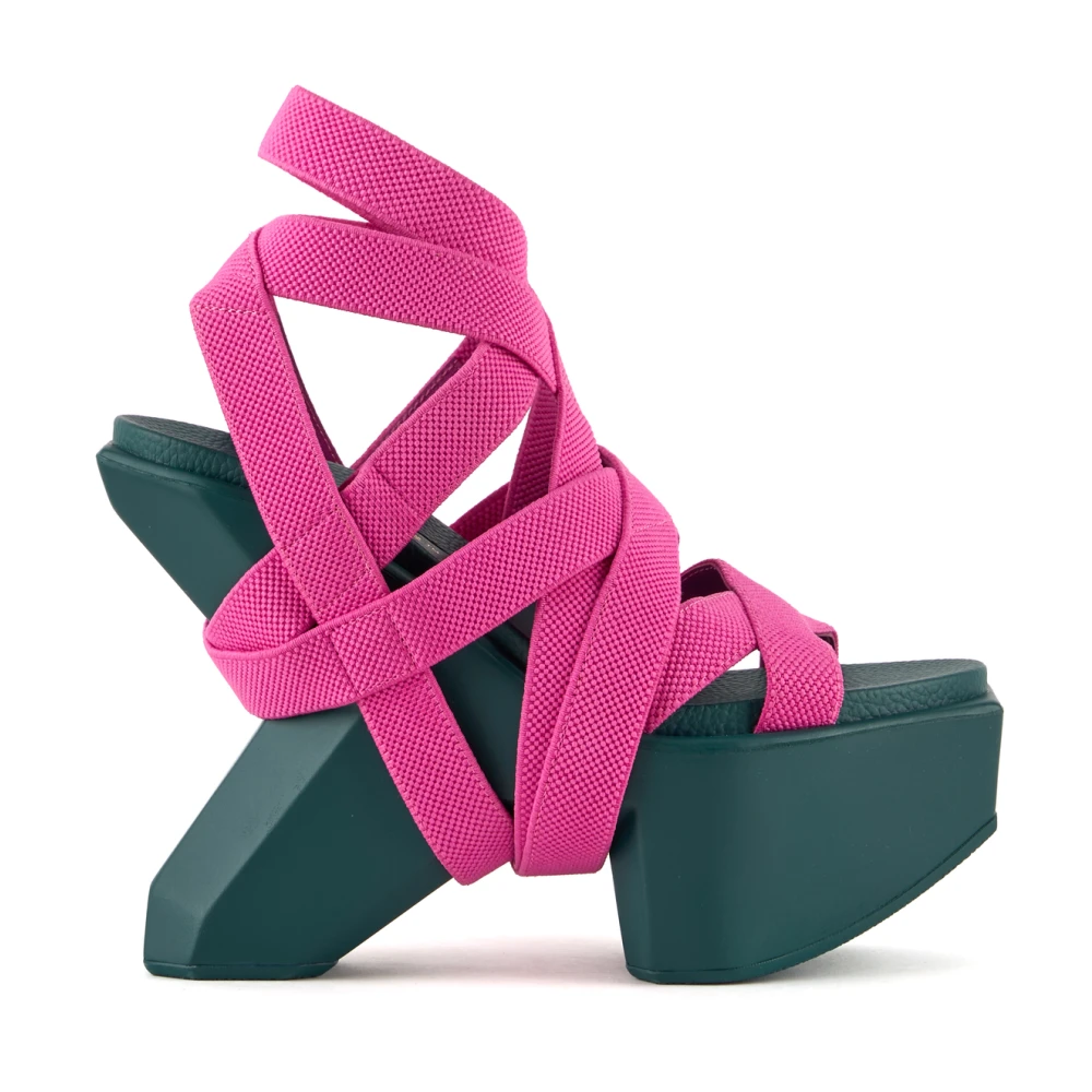 United Nude Pink High Heel Sandals, Female, 6 Uk, Boulder Bondage