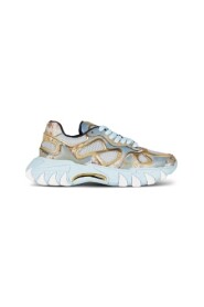 Calfskinmesh Sneakers