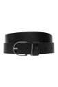 black-leather-plain-buckle-belt