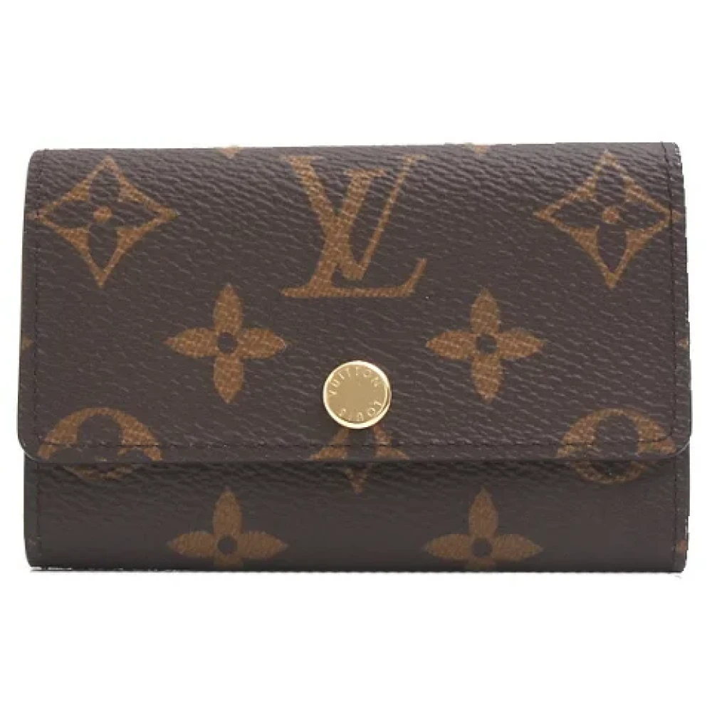 Louis Vuitton Vintage Pre-owned Canvas key-holders Brown Dames