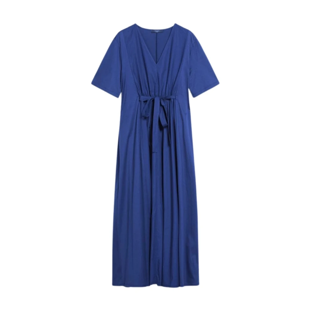 Max Mara Elegante Jurk Bairo Blue Dames