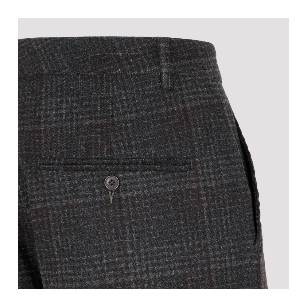 Universal Works Houtskool Militaire Chino Broek Black Heren