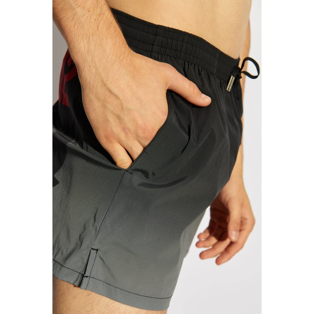 Dsquared2 Zwembroek Black Heren