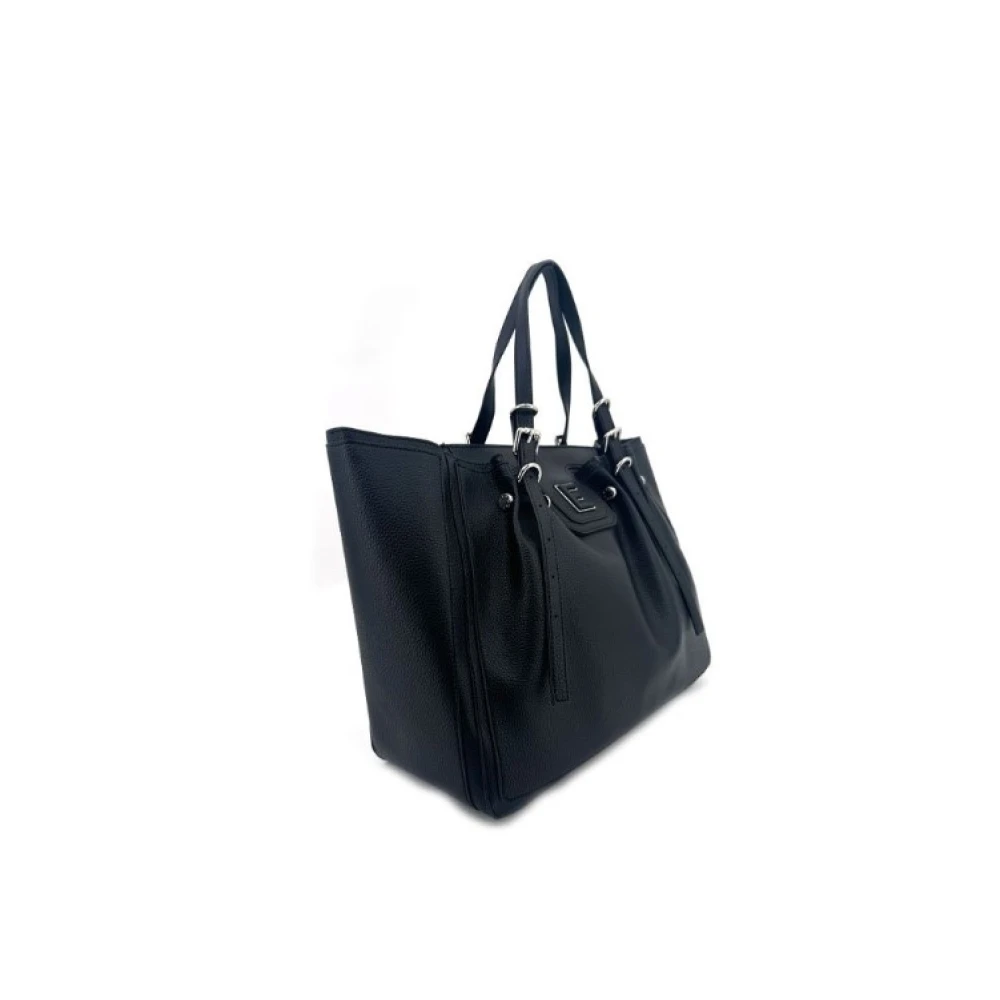 Ermanno Scervino Kleine Tote Tas Giovanna AW 24 Black Dames
