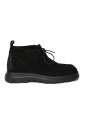 chaussures-plates-en-daim-noir