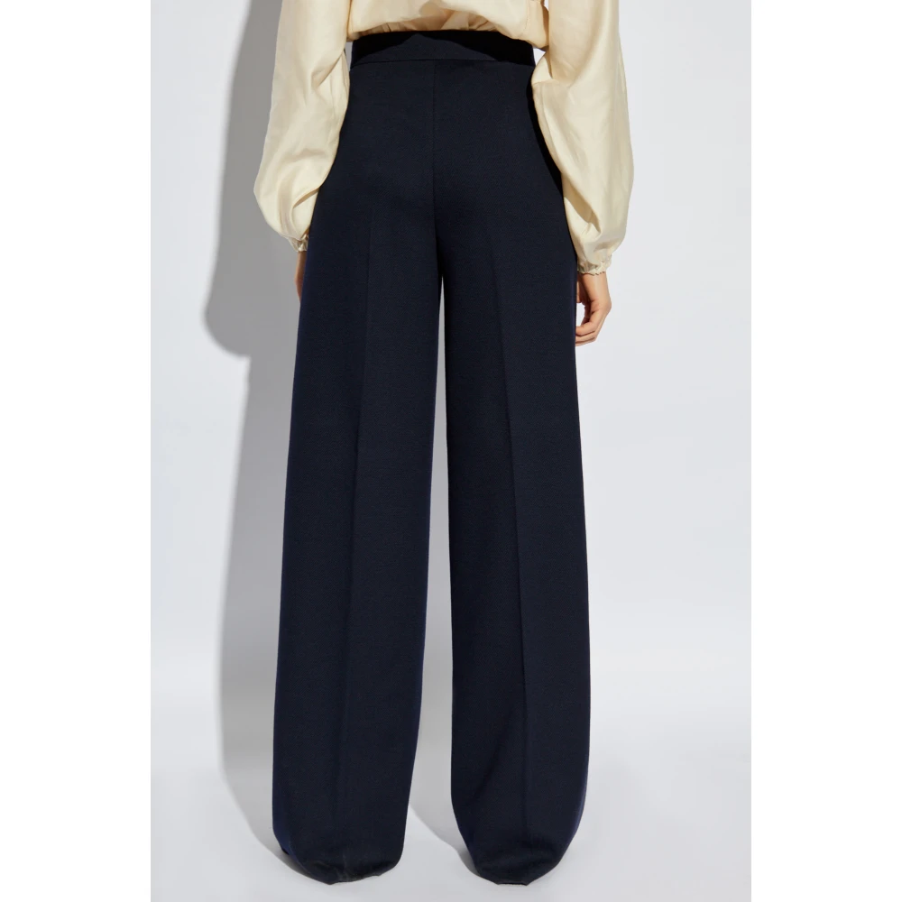 Max Mara Broek Corea Blue Dames