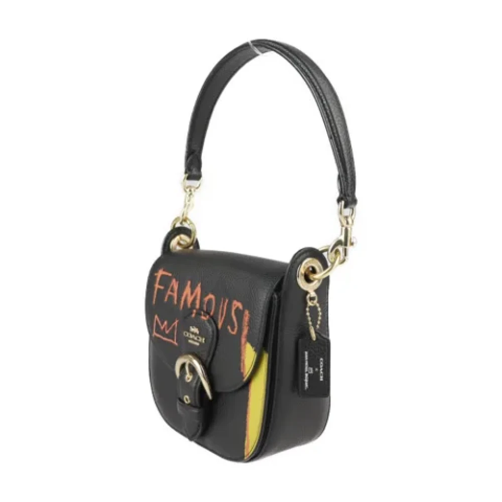 Coach Pre-owned Fabric handbags Black Dames