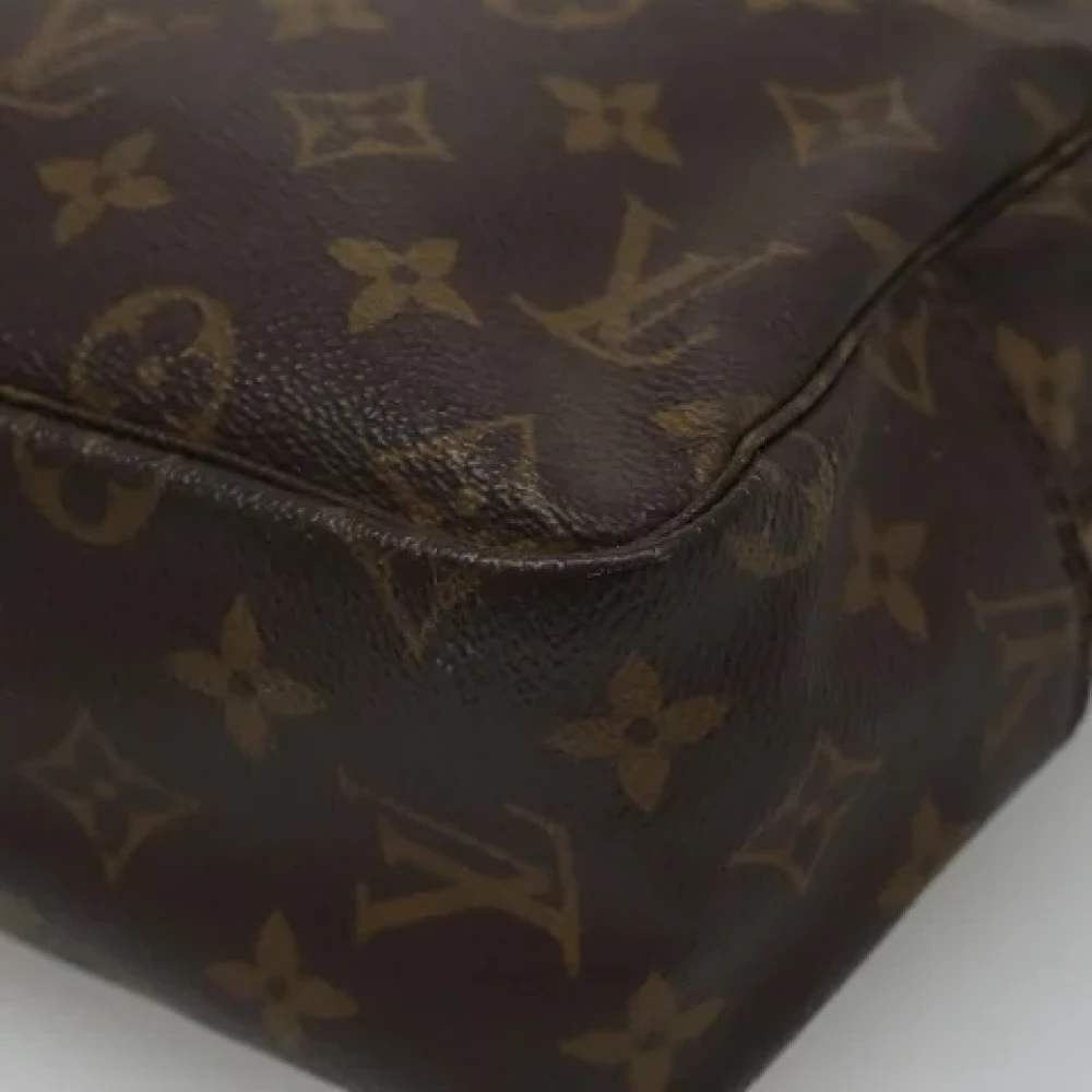 Louis Vuitton Vintage Pre-owned Canvas clutches Brown Dames
