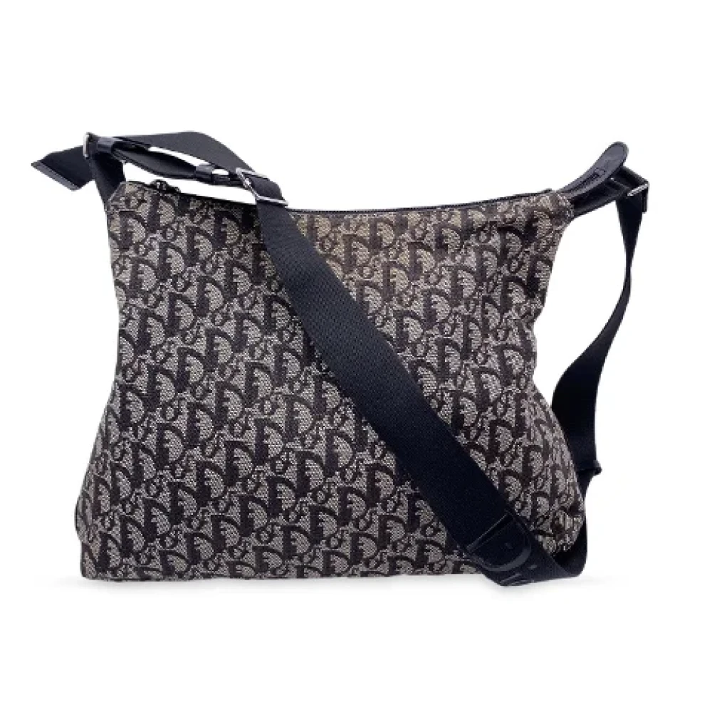 Dior Vintage Pre-owned Leather dior-bags Black Dames