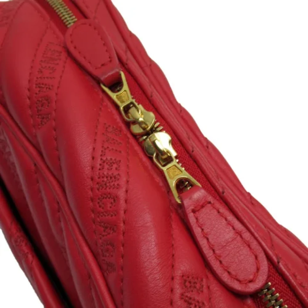Balenciaga Vintage Pre-owned Leather balenciaga-bags Red Dames