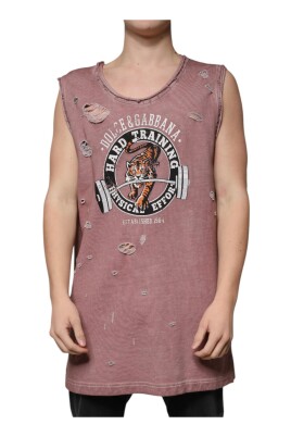 brown-cotton-sleeveless-t-shirt