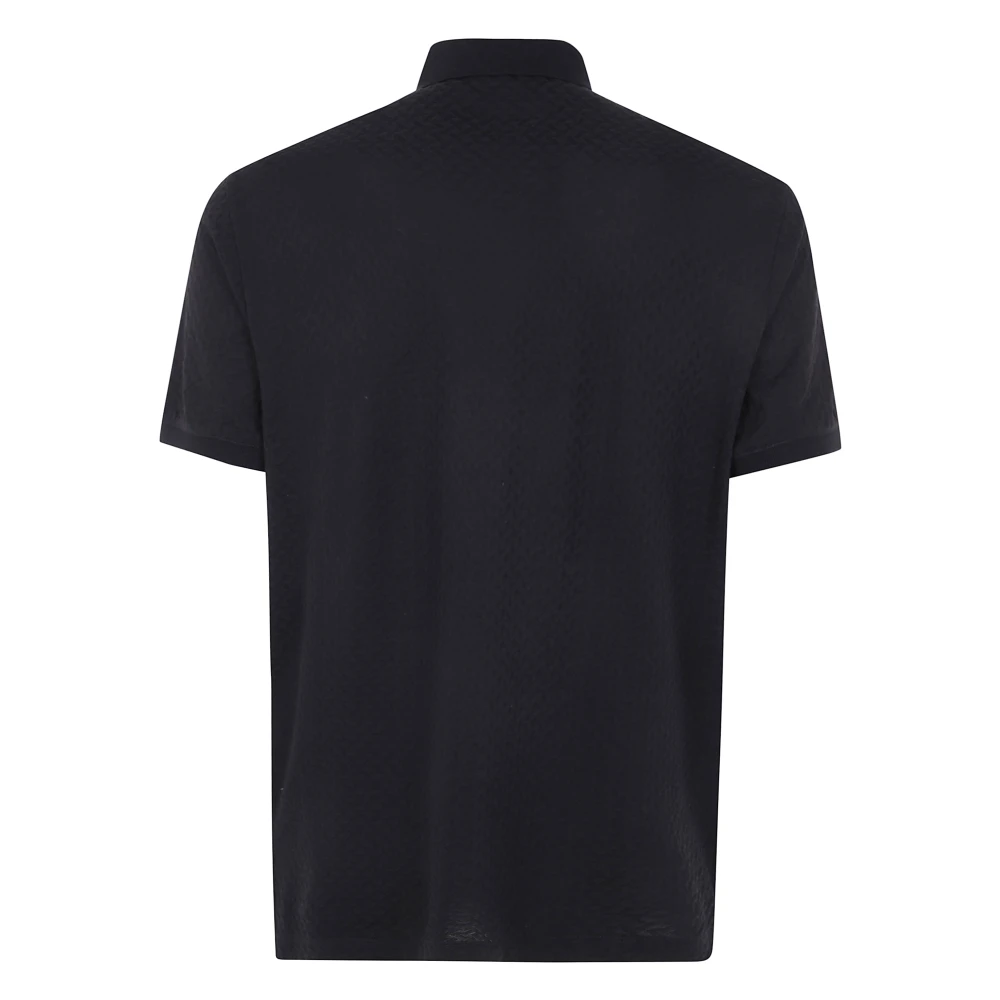 Emporio Armani Klassieke Polo Shirt voor Mannen Black Heren