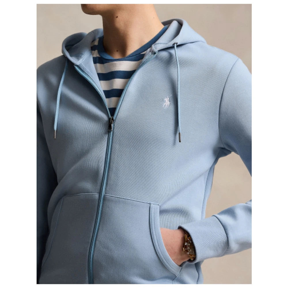 Polo Ralph Lauren Hoodie met ritssluiting Blue Heren