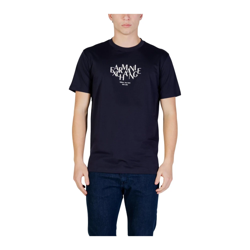Armani Exchange Hombre Azul Camisetas, Talla: Xs