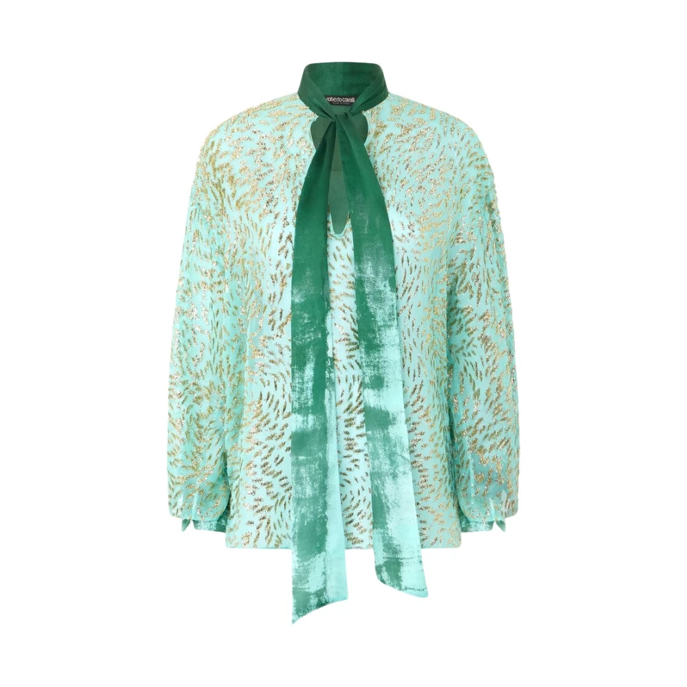 Roberto Cavalli Donna Verde Camicette S, New,