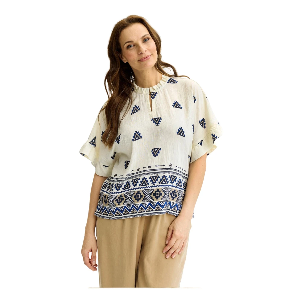 In Front Women's Multicolor Blouses - Blouses - S - Blouses & Shirts