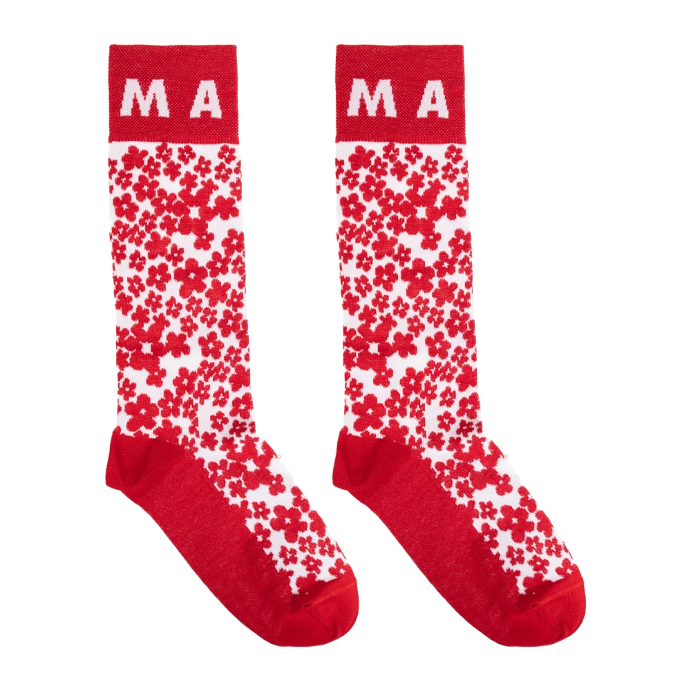 Marni Sokken met logo Red Dames