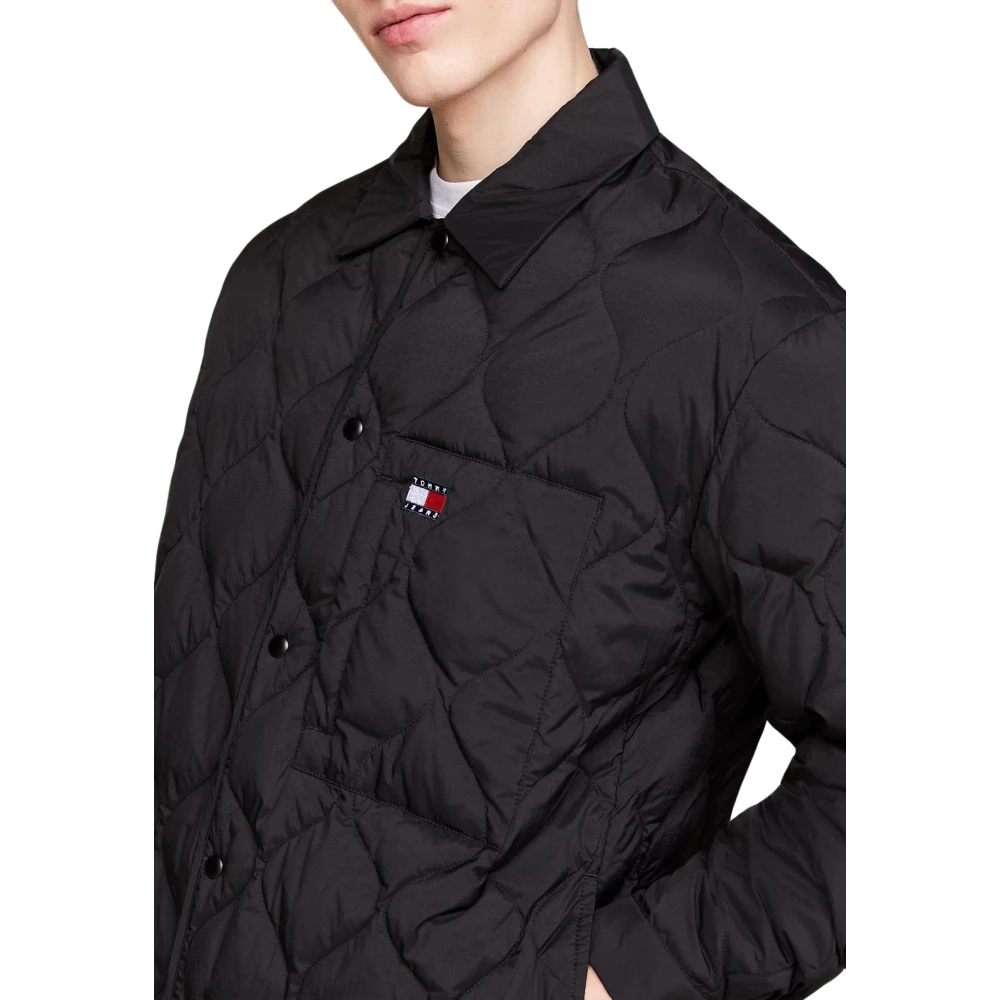Tommy Hilfiger Waterafstotende Gewatteerde Jas Black Heren