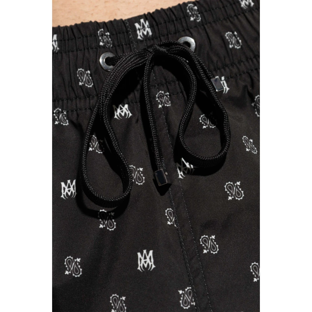 Amiri Zwembroek Black Heren