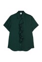 chemisier-vert-a-volants