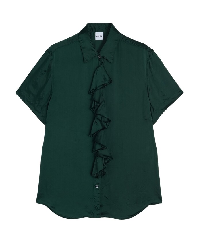 chemisier-vert-a-volants