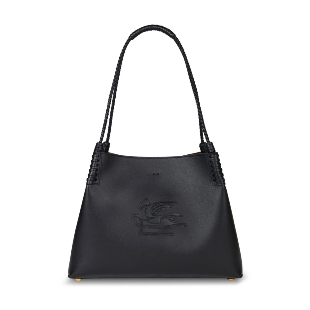 ETRO Zwarte Shopper Tas voor Vrouwen Black Dames
