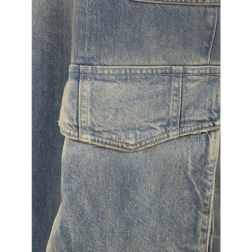 Golden Goose Cargo Pocket Journey Broek Blue Dames