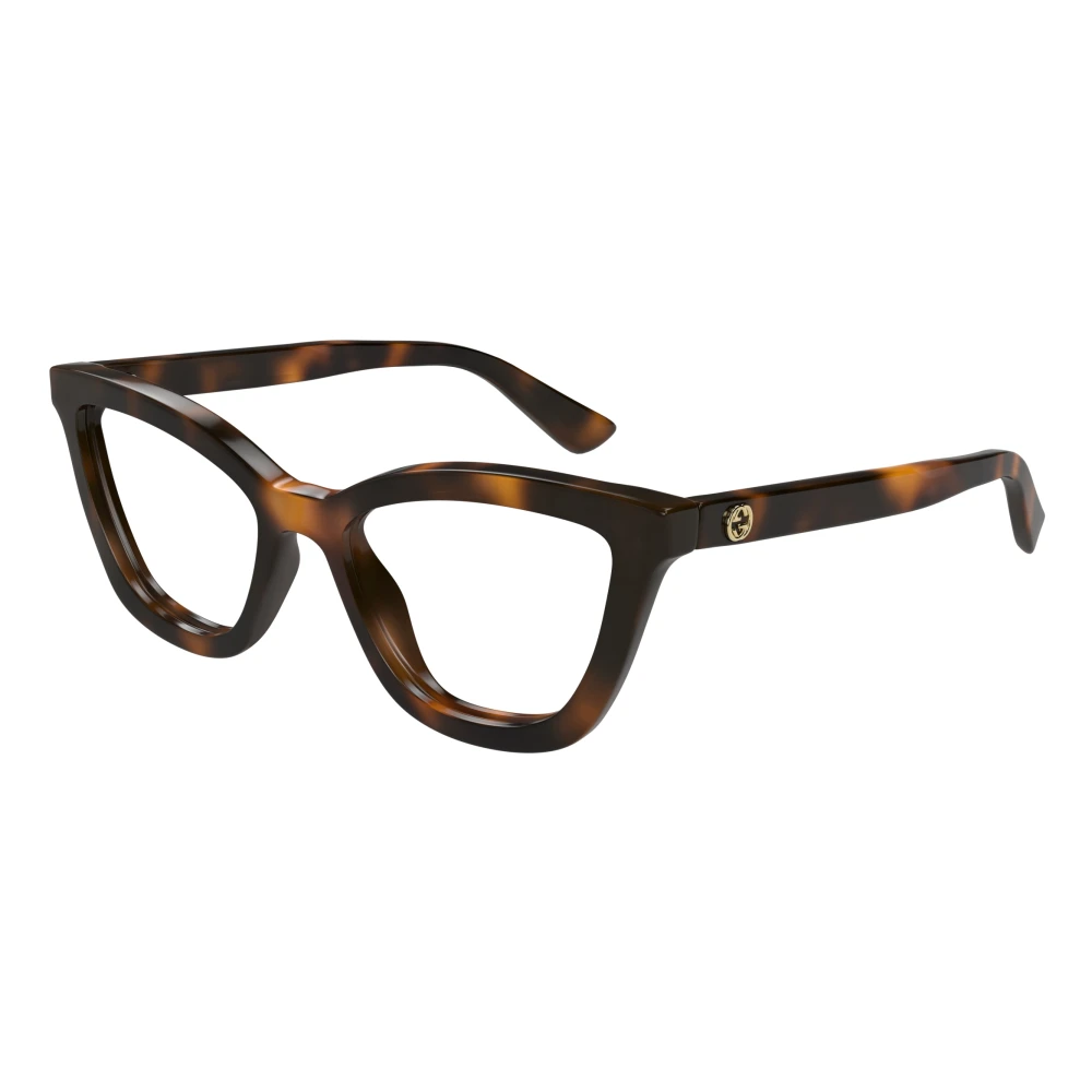 Gucci Stijlvolle Bril in Zwart Brown Dames