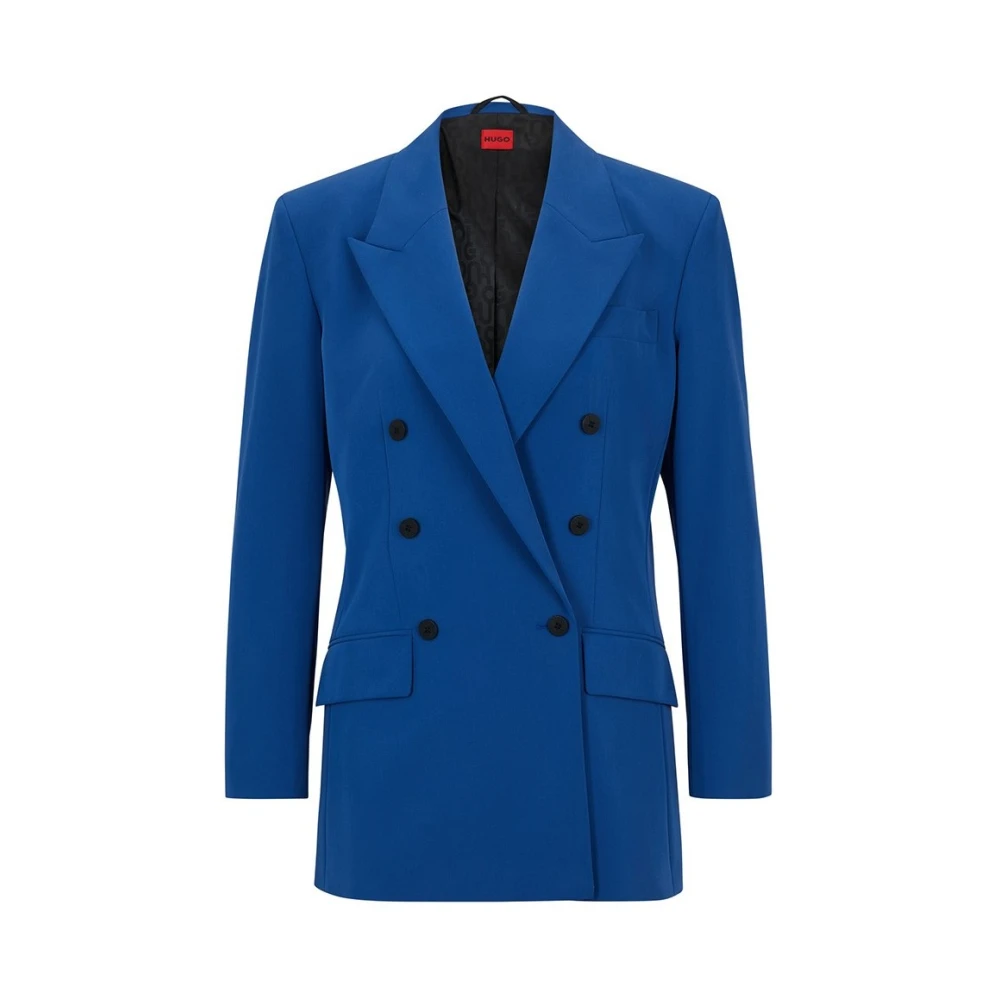 Hugo Boss Stijlvolle Sako Mode Accessoires Blue Dames