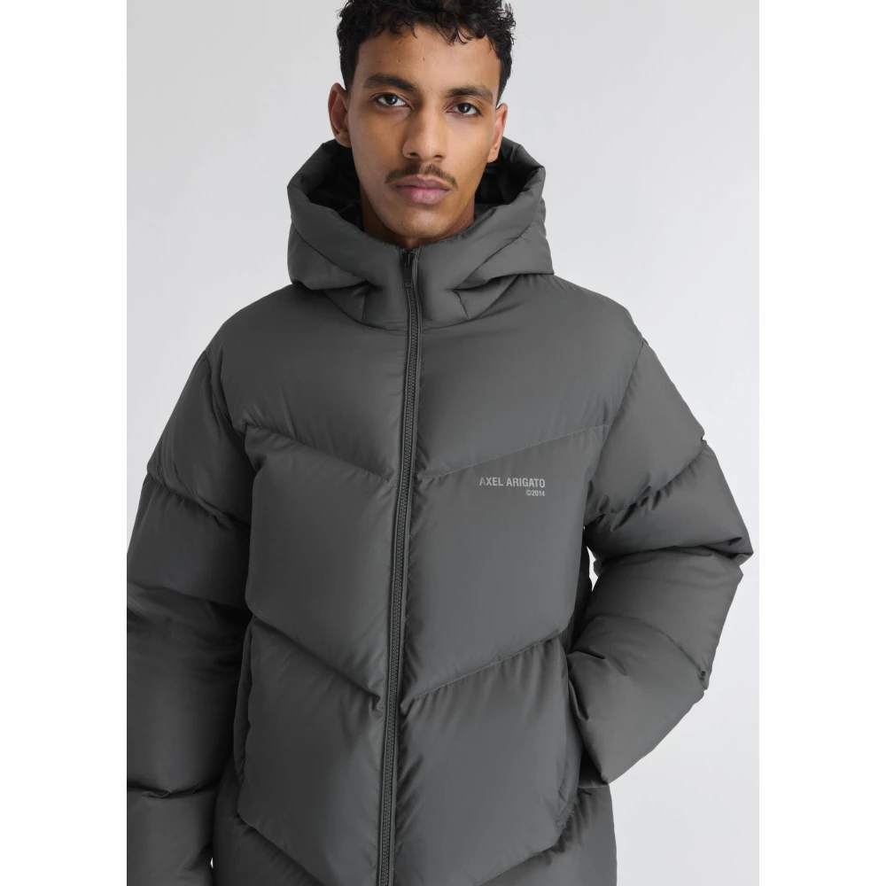 Axel Arigato Peak Puffer Jacket Gray Heren