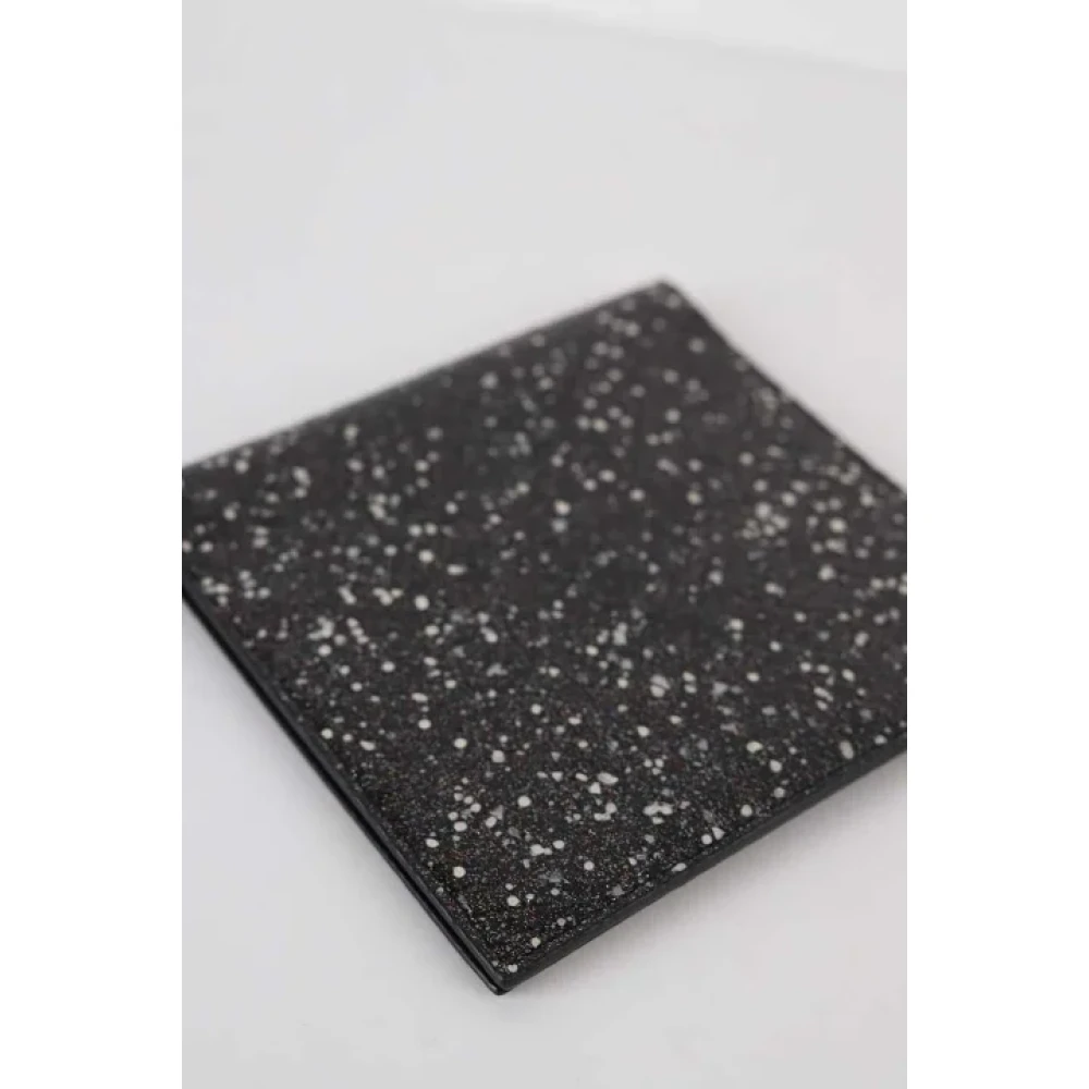 Saint Laurent Vintage Pre-owned Leather wallets Black Dames