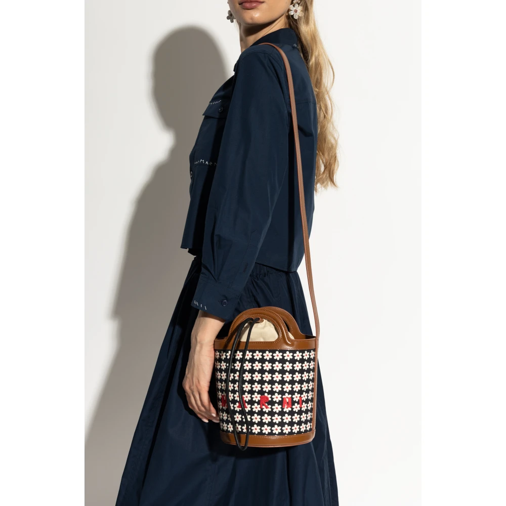 Marni Tropicalia Kleine emmer schoudertas Multicolor Dames