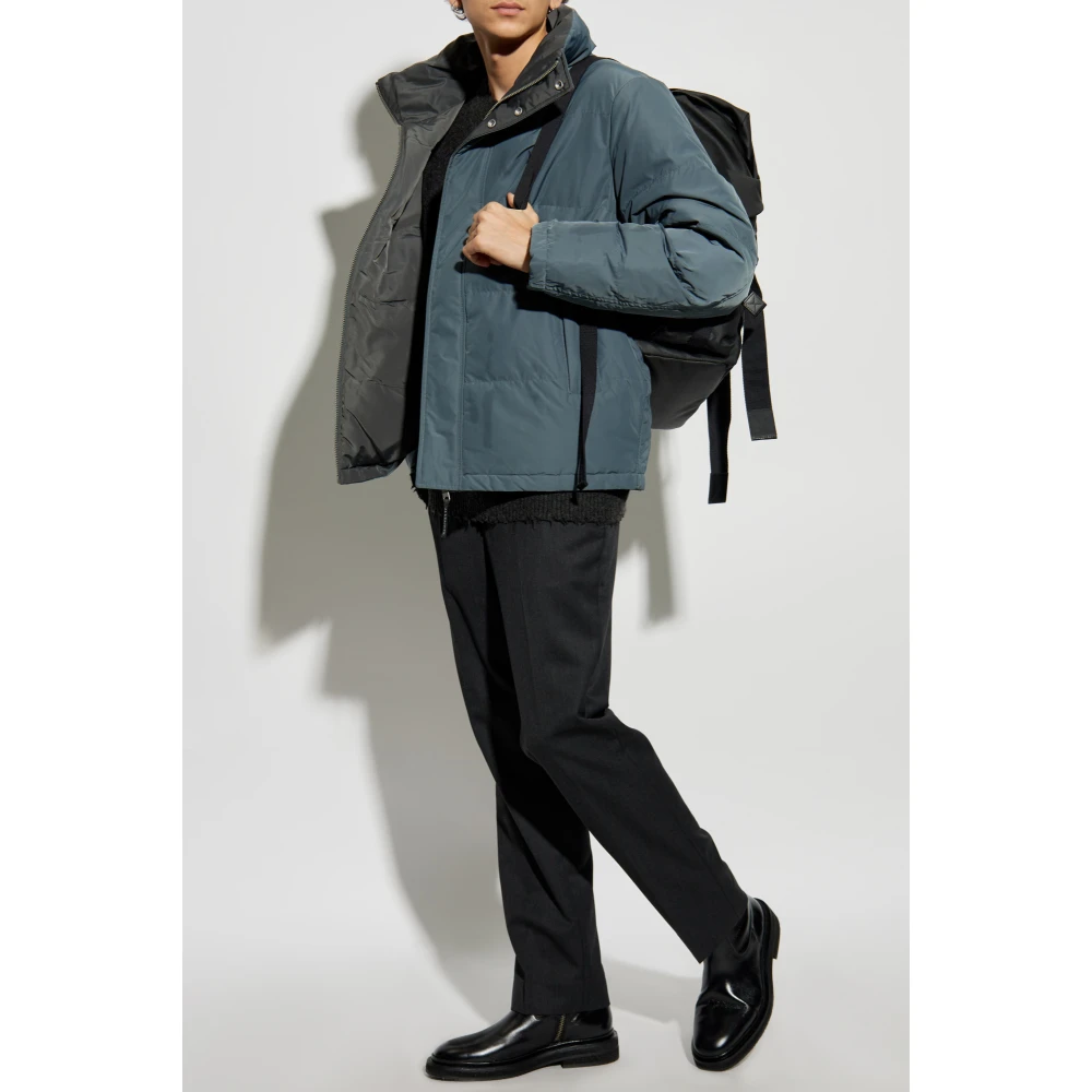 AllSaints Omkeerbare jas Novern Blue Heren