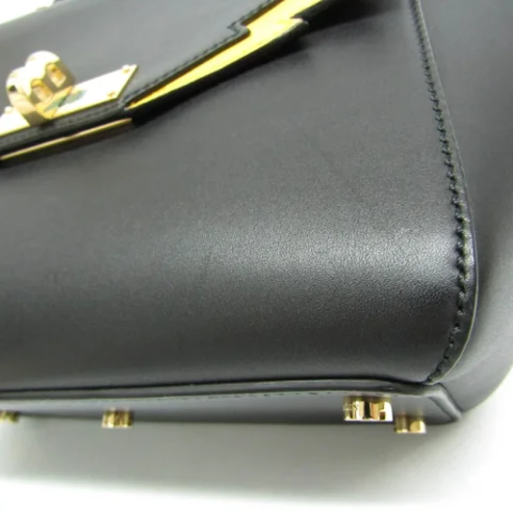 Bally Pre-owned Leather shoulder-bags Black Dames