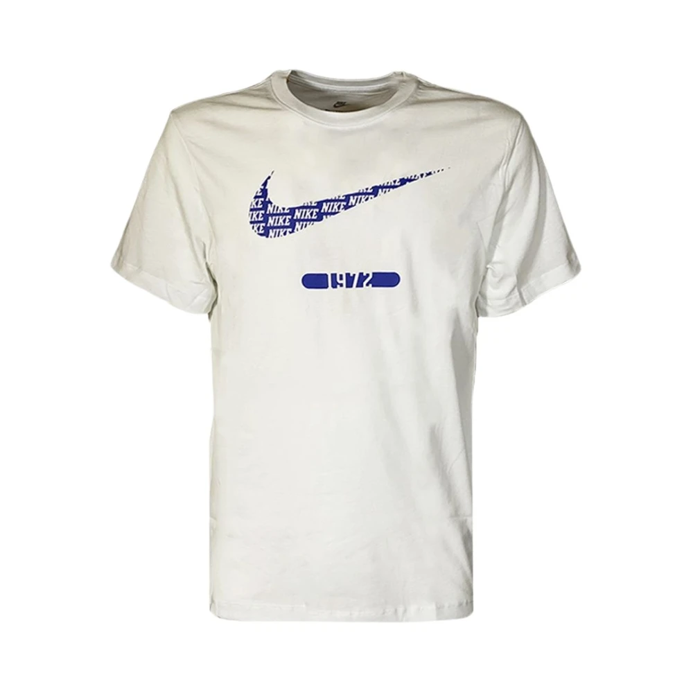 Nike Logo T-shirt voor mannen White Heren