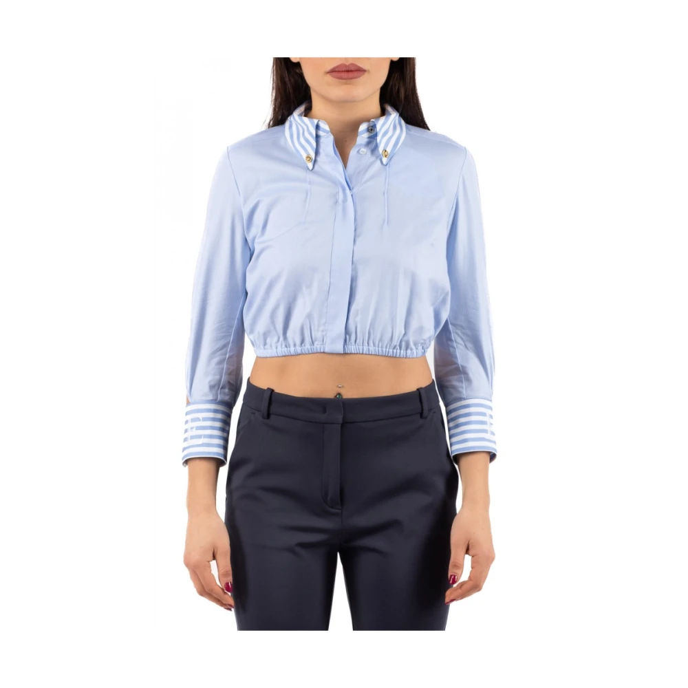 Blouses & Shirts > Shirts - - Elisabetta Franchi - Modalova