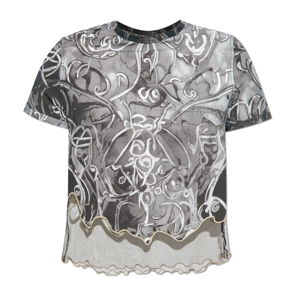 Diesel Donna Grigio Top, M, New,