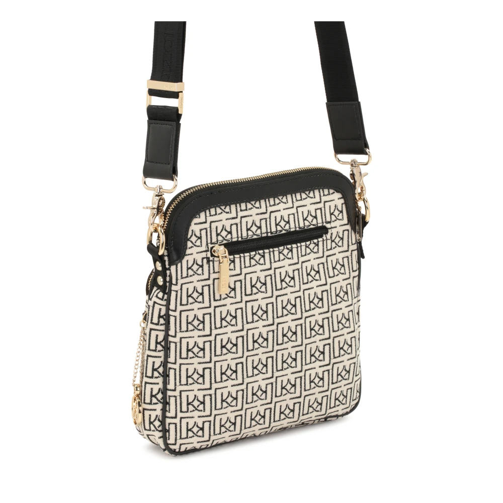 Kazar Dames stoffen stads tas met geborduurd patroon Multicolor Dames