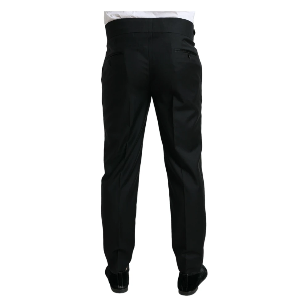 Dolce & Gabbana Suit Trousers Black Heren