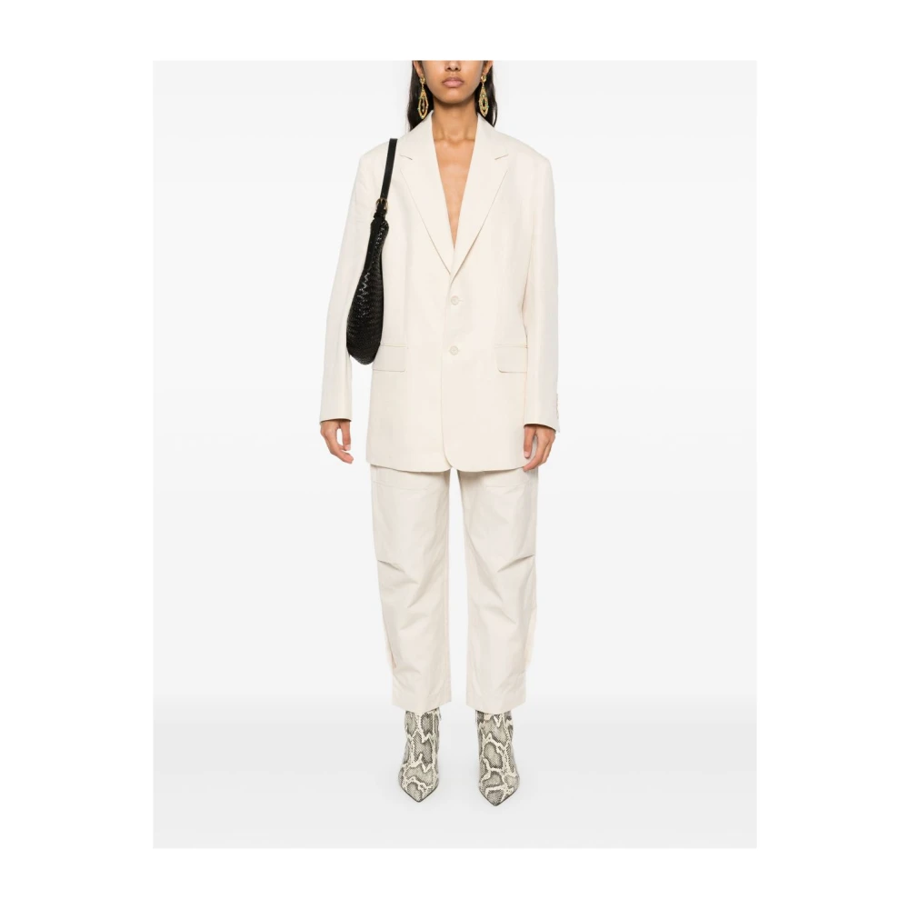 IRO Beige Broek met Zakken Beige Dames