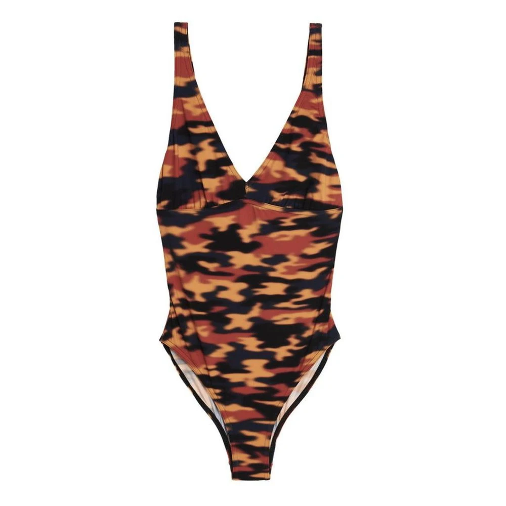 Dries Van Noten Kleurrijke badkleding 'Goyas' badpak Multicolor Dames